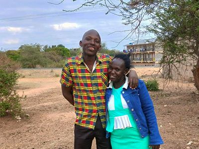 Elizabeth and Frederick Mutunga, a married couple from Kenya who participated in Becoming One. © 2025 Annastasia Mutunga